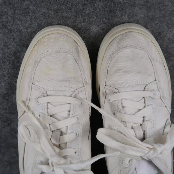 Nike Shoes Womens 8 Mule Sneakers Slip On Canvas Casual Lace Up Y2k 2003 White - Picture 7 of 12